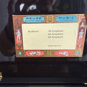 Reuge Music Box with Beethoven Symphonies